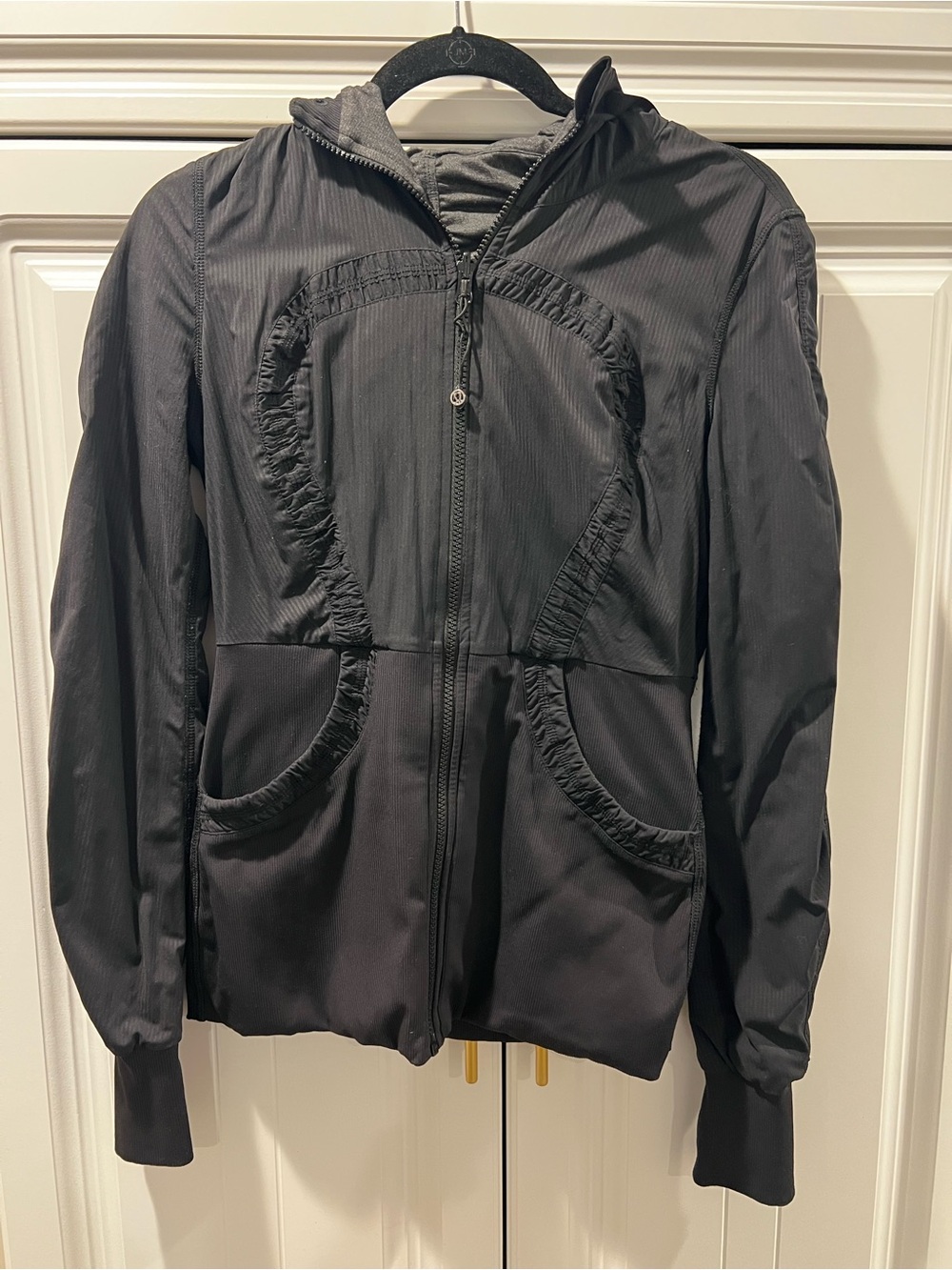 lululemon athletica Black Lightweight Hooded Bomber Jacket